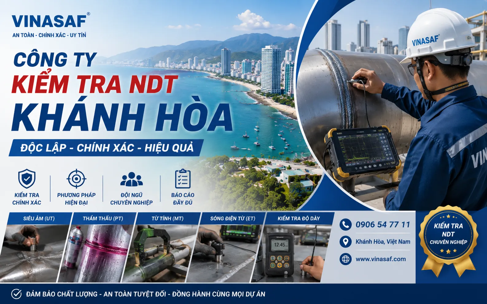 Công ty kiểm tra ndt Khánh Hòa